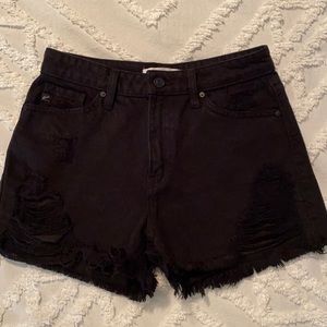 Kancan cutoff jean shorts